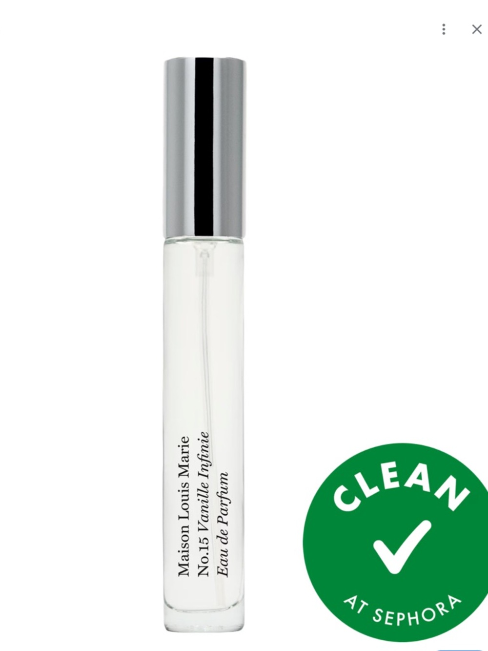 Maison Louis Marie No.15 Vanille Infinie Travel Spray (10 ml)